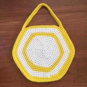 Handmade sunny spring / summer beach bag / tote 🌞